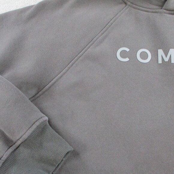 COMFRT Hoodie Adult Large Gray Oversized Baggy Relaxed Heavyweight Sweatshirt - Picture 4 of 9